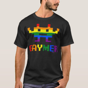 Camiseta Gaymer Gay Gamer Gaming T 