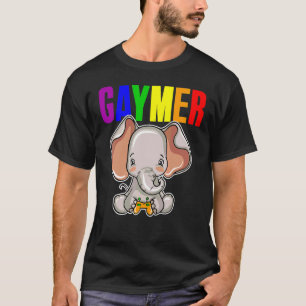 Camiseta Gaymer Gay Pride Bandera Gamer Lgbtq Video Game El