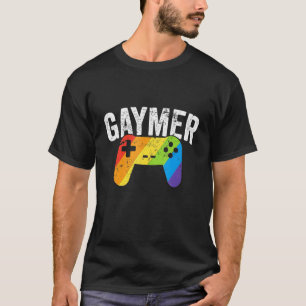 Camiseta Gaymer Lgbt Gamer Orgullo Desfile Arcoiris Marcha 