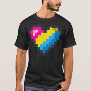 Camiseta Gaymer LGBT Orgullo retro Panseual Gamer Piel Cora