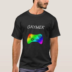 Camiseta Gaymer para el diseño Gay Gamer Orgullo LGBTQ