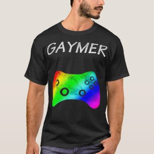 Camiseta Gaymer para el diseño Gay Gamer Orgullo LGBTQ