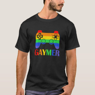 Camiseta Gaymer Video Game Controller Gaming LGBTQ Gay Prid