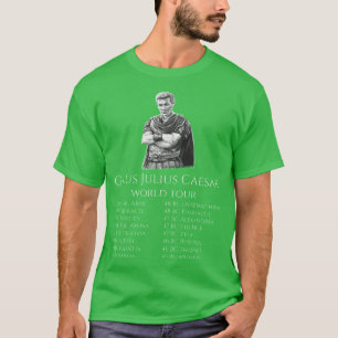 Camiseta Gayo Julio César Worldour SPQR Historia Romana Ant