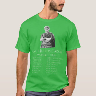 Camiseta Gayo Julio César Worldour SPQR Historia Romana Ant