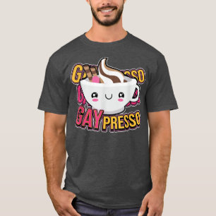 Camiseta GAYpresso café arcoiris Espresso Orgullo LGBT 