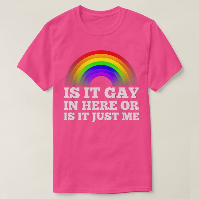 Camiseta Gays divertidos para los hombres Orgullo de regalo (Diseño del anverso)