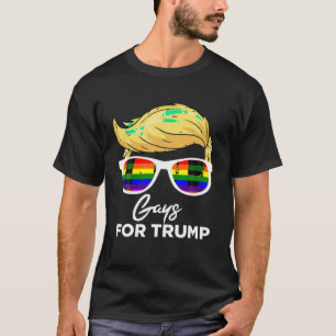 Camiseta Gays para la elección de Trump en 2024