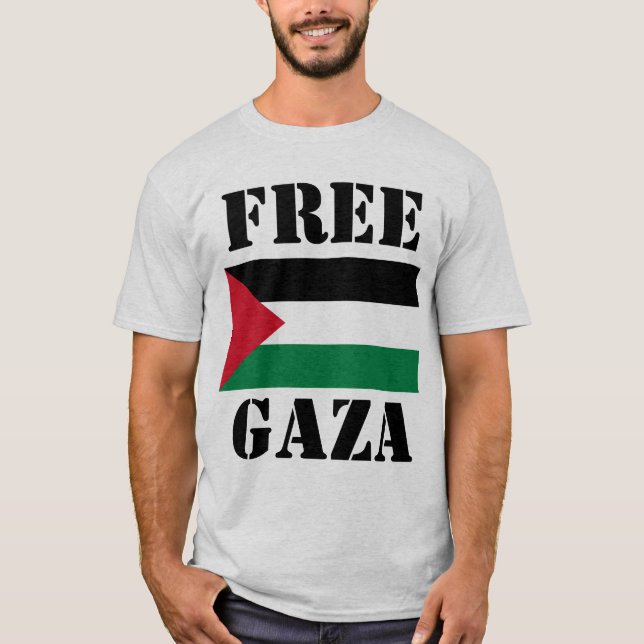 Camiseta Gaza libre (Anverso)