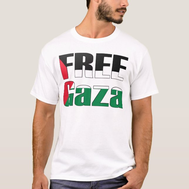 Camiseta Gaza libre (Anverso)