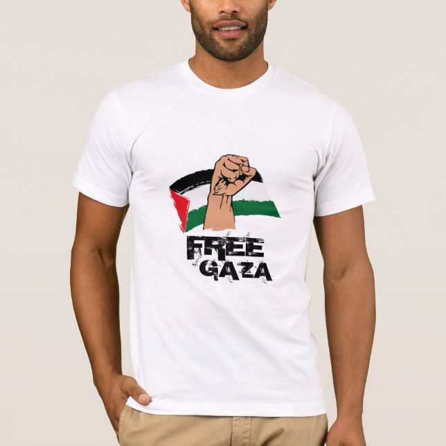 Camiseta Gaza libre (Anverso)