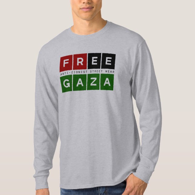 Camiseta ¡Gaza libre! (Anverso)