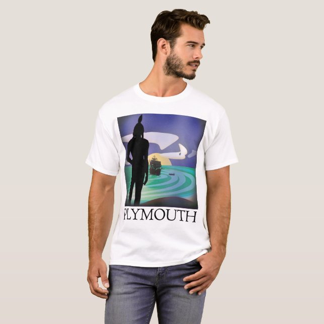 Camiseta Gaze Tee de Plymouth Massasoit (Anverso completo)