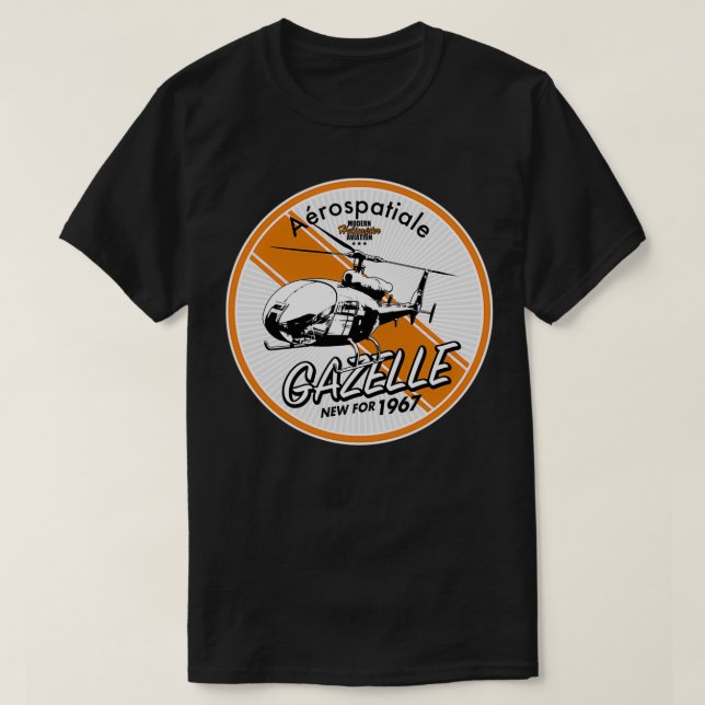 Camiseta Gazelle Helicopter (Diseño del anverso)
