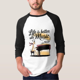 Camiseta gazelle piano