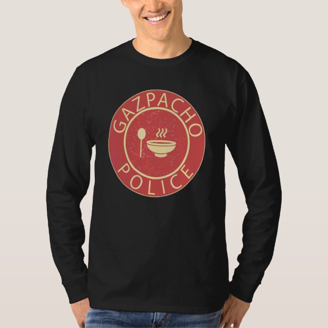 Camiseta Gazpacho Police Funny Green Grape Gazpacho Meme Sa (Anverso)