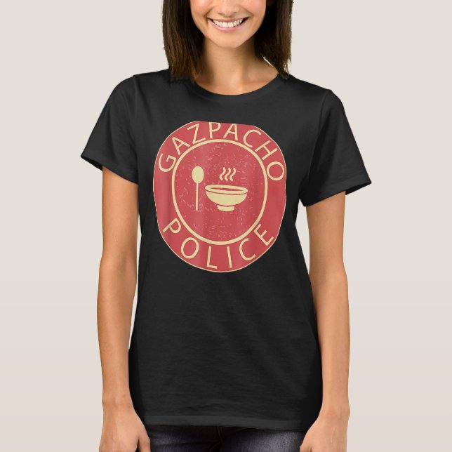 Camiseta Gazpacho Police Funny Green Grape Gazpacho Meme Sa (Anverso)