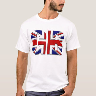 Camiseta GB de Gran Bretaña de la bandera de orgullo