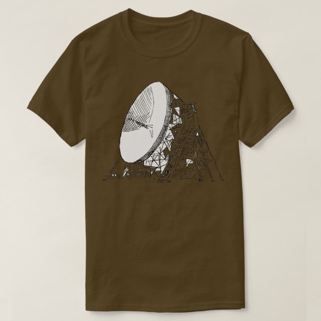 CAMISETA GB JODRELL BANK (Diseño del anverso)