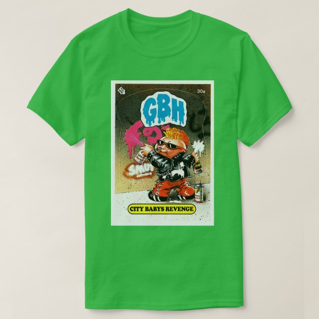 Camiseta GBH City Babys Revenge (Diseño del anverso)