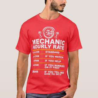 Camiseta Gbp por hora mecánica