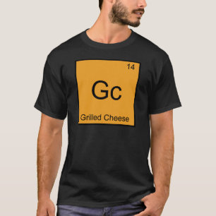 Camiseta Gc - Símbolo de elemento de química divertida de q