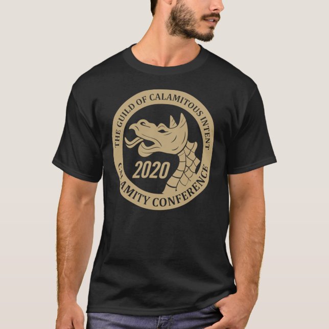 Camiseta GCI Calamity Conferece 2020 FANCON Logo   (Anverso)