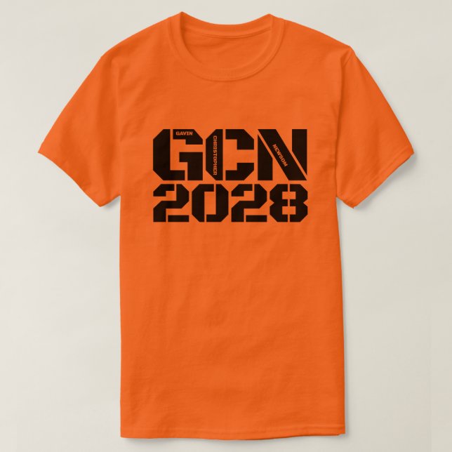 Camiseta GCN Gavin Newsom 2028 (Diseño del anverso)