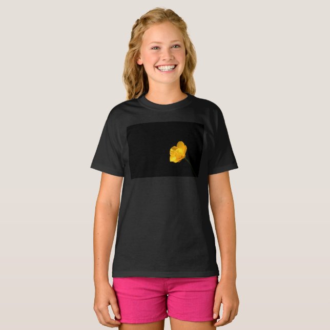 Camiseta Gcnm de flor de mariposa (Anverso completo)