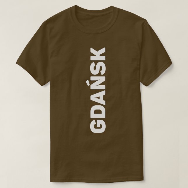 Camiseta Gdansk (Diseño del anverso)
