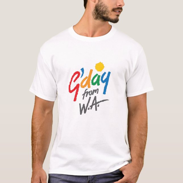 Camiseta G'day From WA T-Shirt (Anverso)