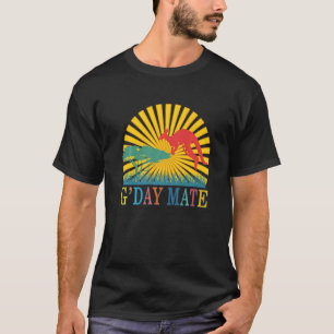 Camiseta G'day Mate Australian Animals Kangaroo Aussie Sym