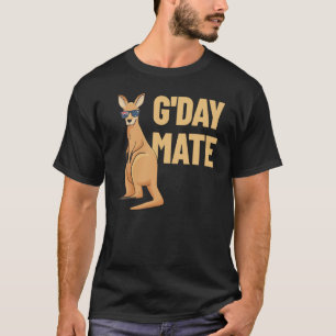 Camiseta G'Day Mate Kangaroo Australia Roo G'Day Mat