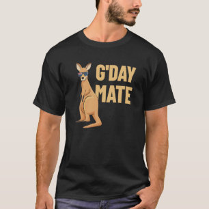 Camiseta G'Day Mate Kangaroo Australia Roo G'Day Mat