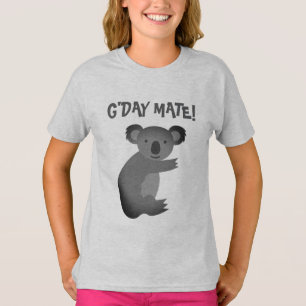 Camiseta G'Day Mate koala australiano para niños