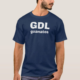 Camiseta GDL, guanatos