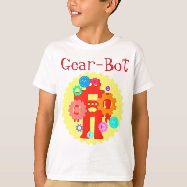 Camiseta Gear Robot (Anverso)