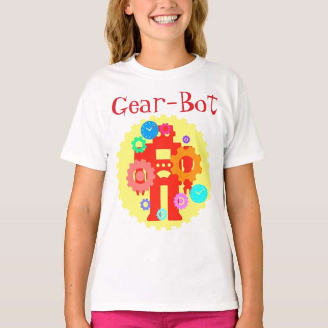 Camiseta Gear Robot (Anverso)