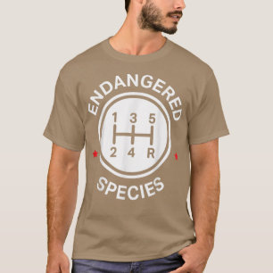Camiseta Gearbo manual, Shift de palo, 6 velocidades, Coche
