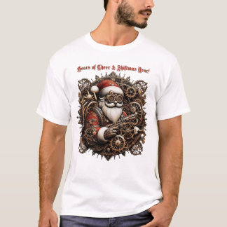 Camiseta Gears Shiftmas: Victoriano vitorea al estilo Steam