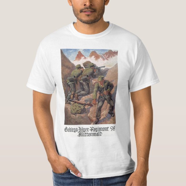 Camiseta Gebirgsjägerregiment (Anverso)