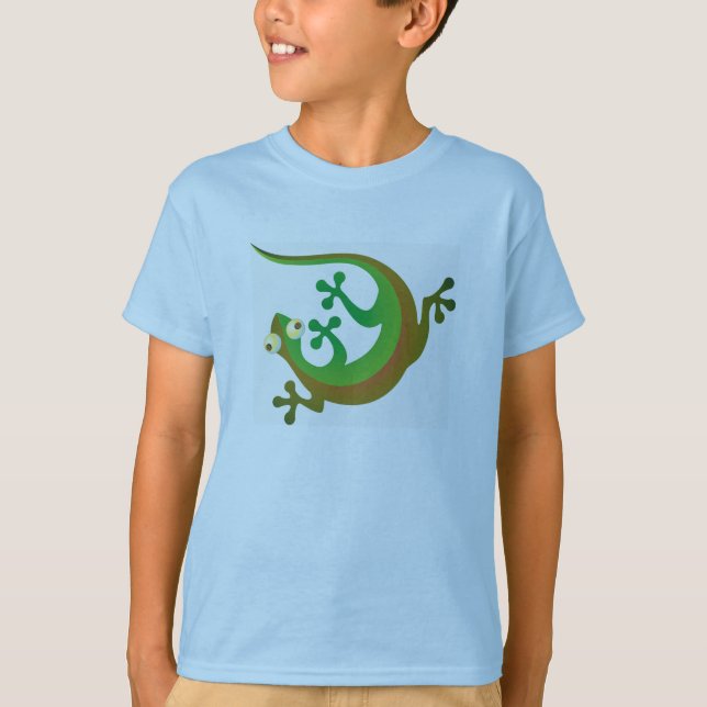 Camiseta gecko4kidz (Anverso)