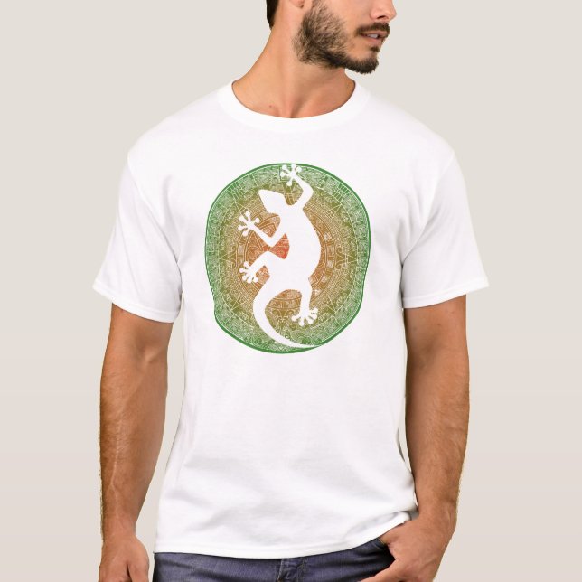 Camiseta Gecko azteca (Anverso)