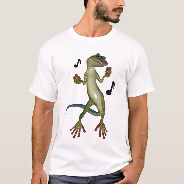 Camiseta Gecko dance (Anverso)