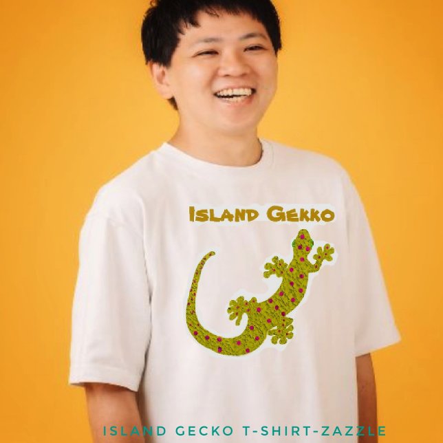 Camiseta Gecko de Isla (Subido por el creador)