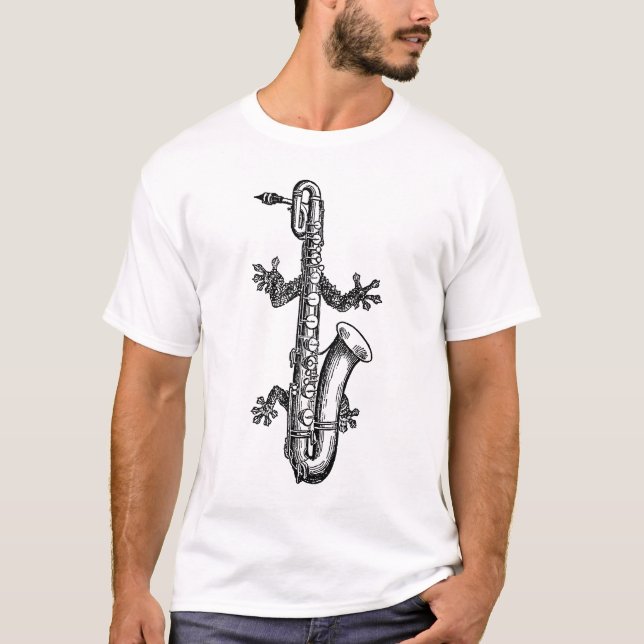 Camiseta Gecko del barítono (Anverso)