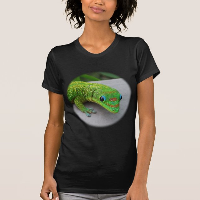 Camiseta Gecko del Día del Polvo de Oro - Audición y conseg (Anverso)