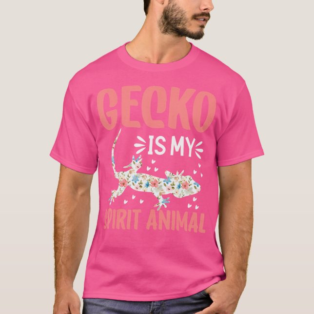 Camiseta Gecko es mi animal espiritual (Anverso)