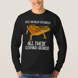 Camiseta Gecko Leopardo De Guay Para Hombres Pantera Gecko