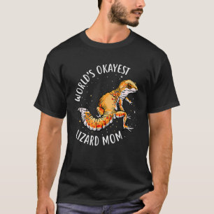 Camiseta Gecko Lizard, la madre del leopardo más Okayer, Ma